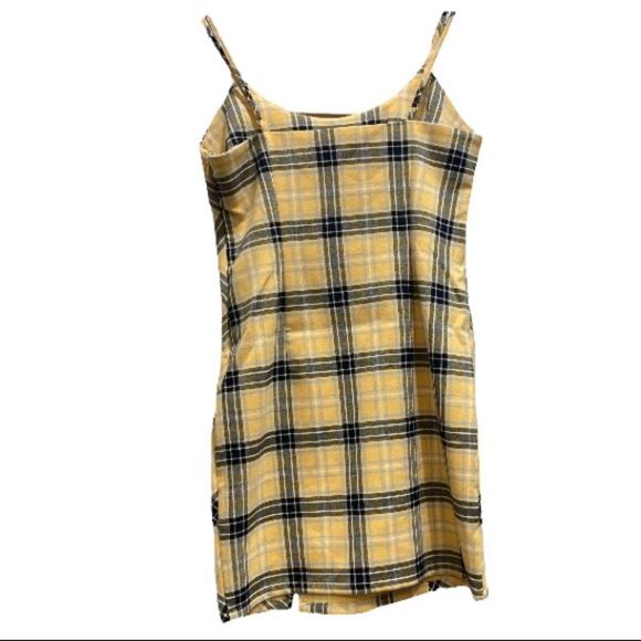 FOREVER 21 Yellow Plaid "Clueless" Dress Size S - Picture 5 of 8
